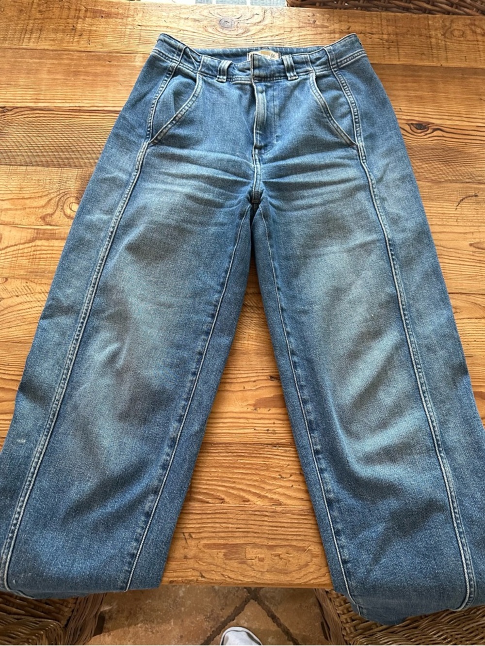 Madewell Medium Blue Denim Jeans - High Waist